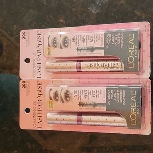 2 pack unopened L'oreal Lash Paradise blackest black mascara